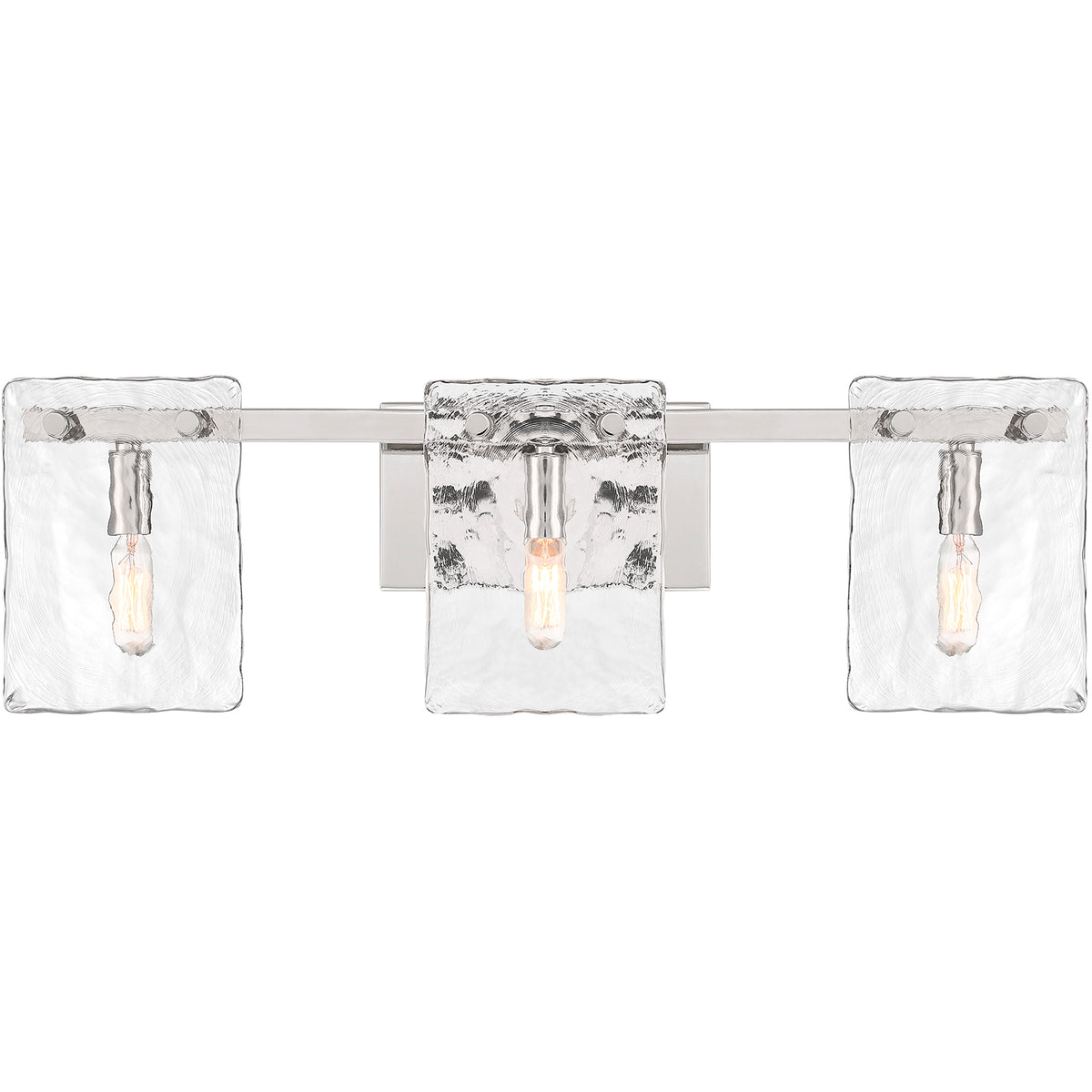 Genry 3-Light Bathroom Vanity Light in Matte Black
