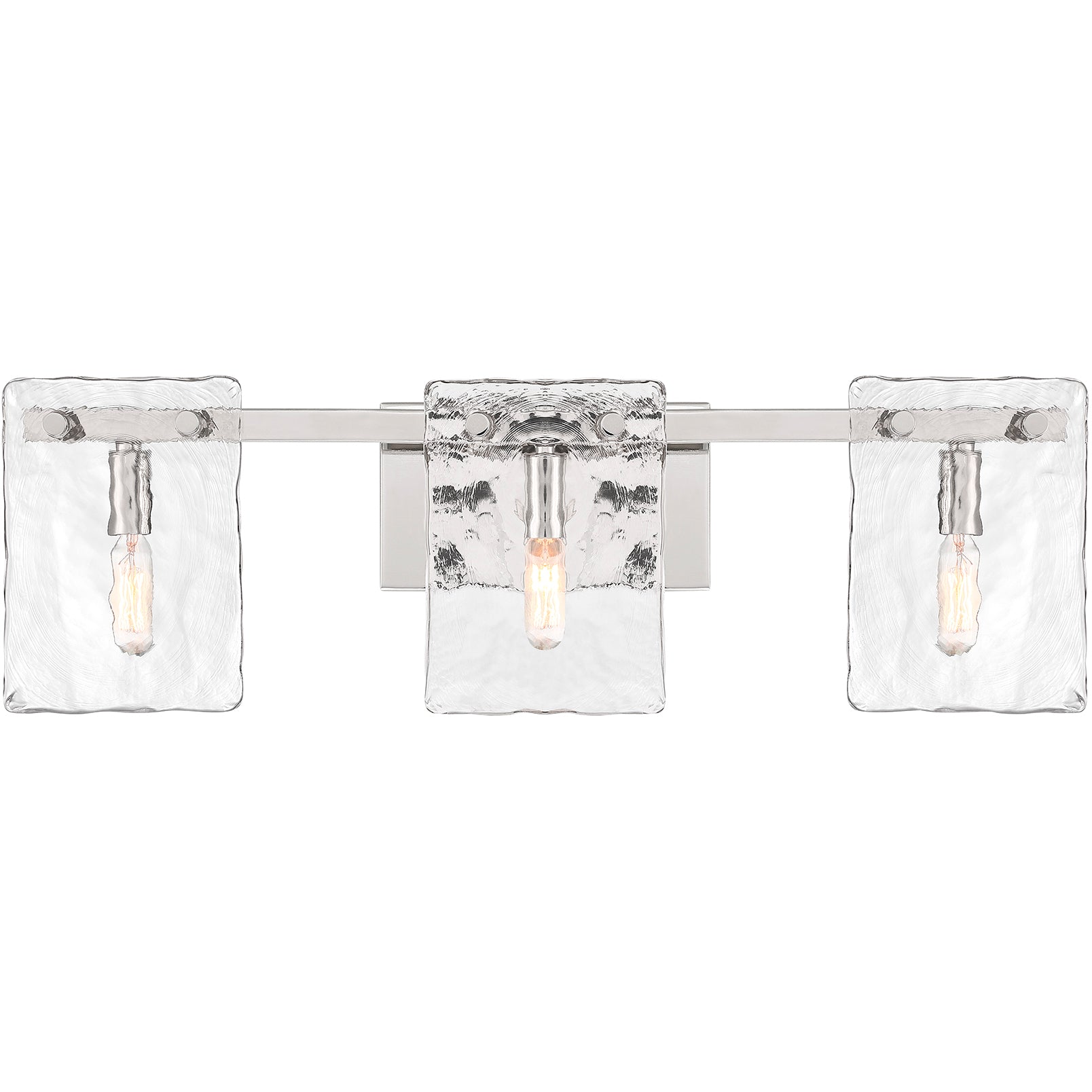 Genry 3-Light Bathroom Vanity Light in Matte Black