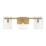 Genry Vanity Light - Warm Brass 3-Light