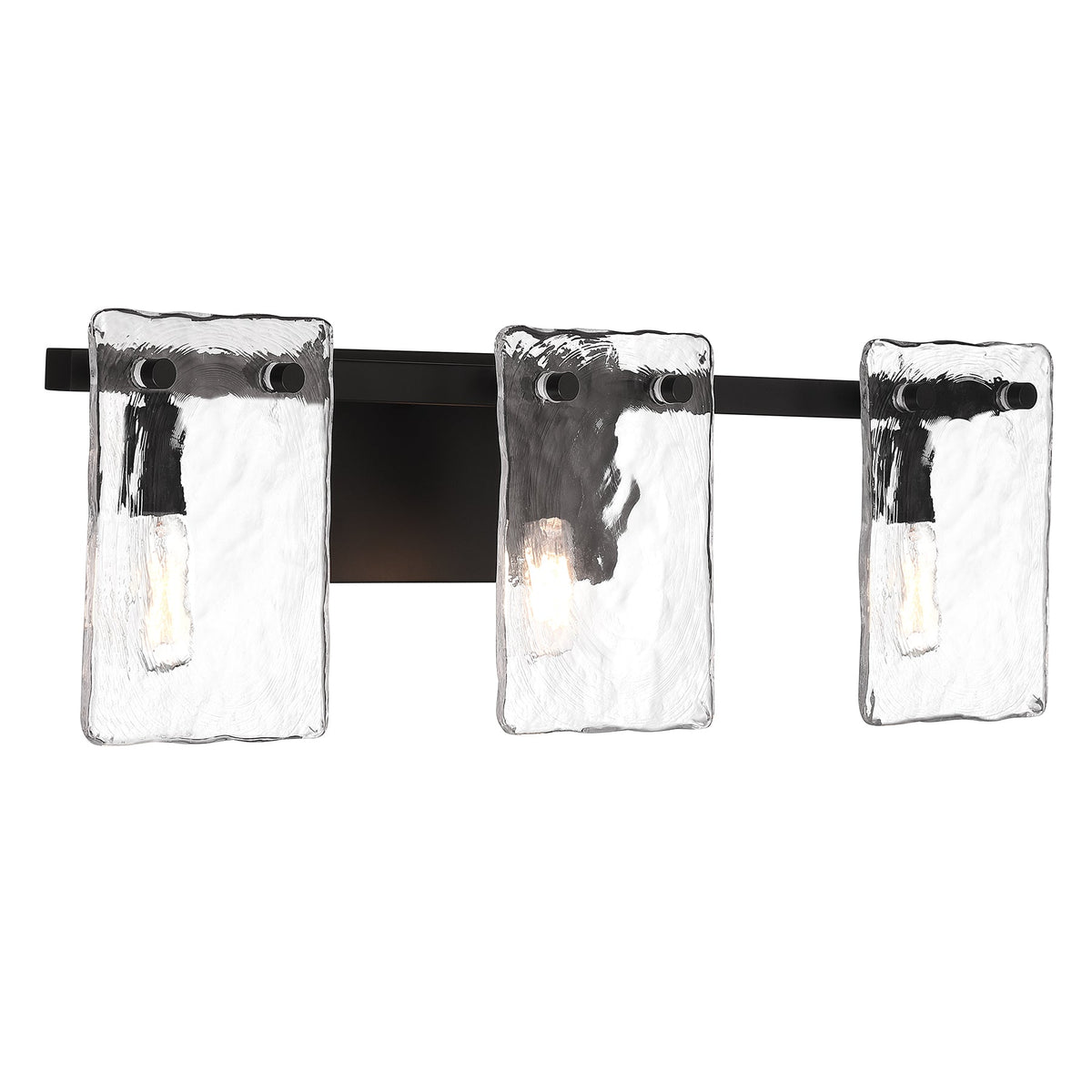 Genry Vanity Light - Matte Black 3-Light