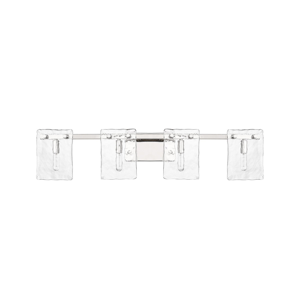 Genry Vanity Light - Polished Nickel 4-Light