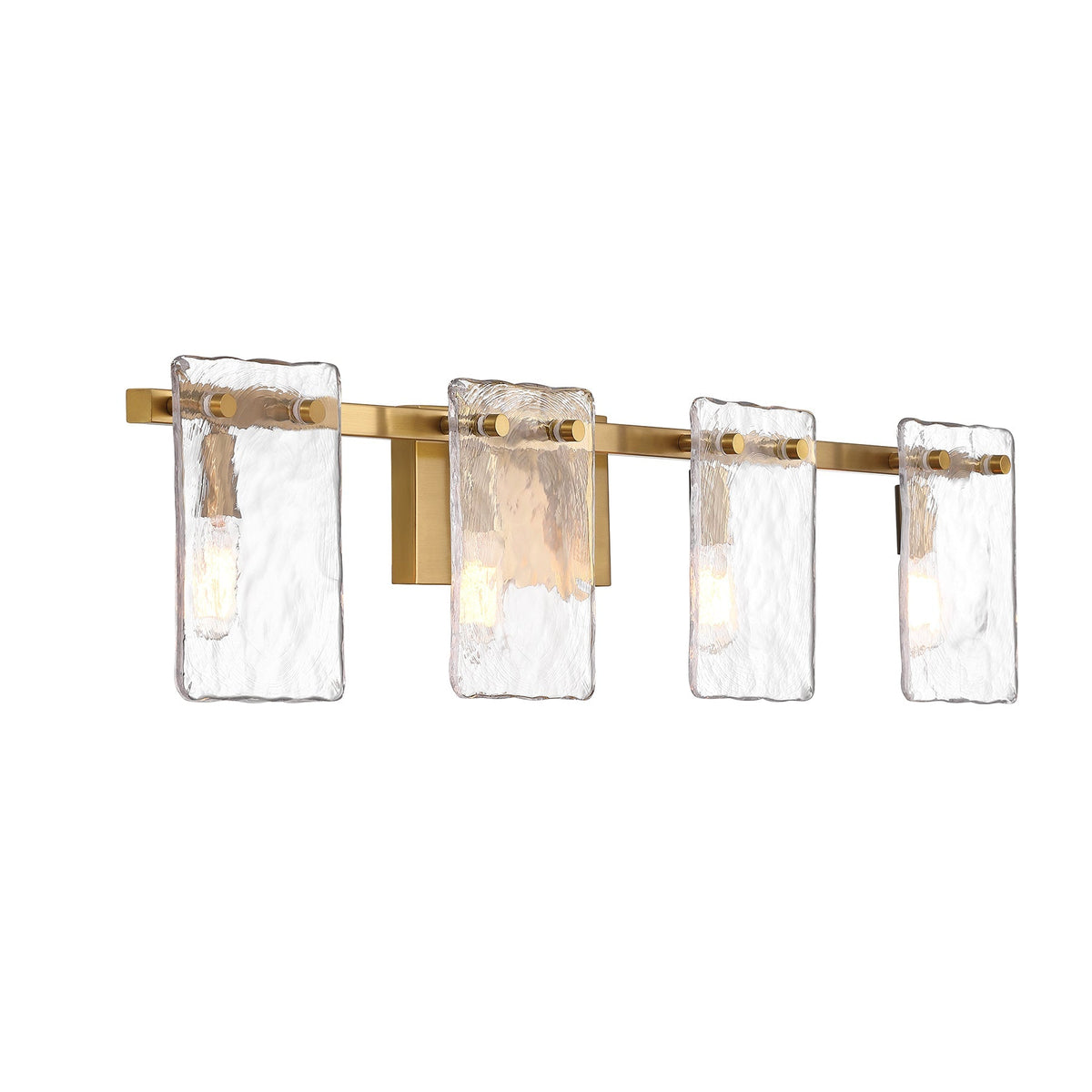 Genry Vanity Light - Warm Brass 4-Light