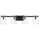 Genry Bathroom Vanity Light - 8-8204-4-BK