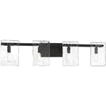 Genry Bathroom Vanity Light - 8-8204-4-BK