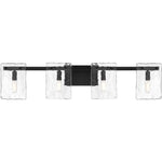 Genry Bathroom Vanity Light - 8-8204-4-BK