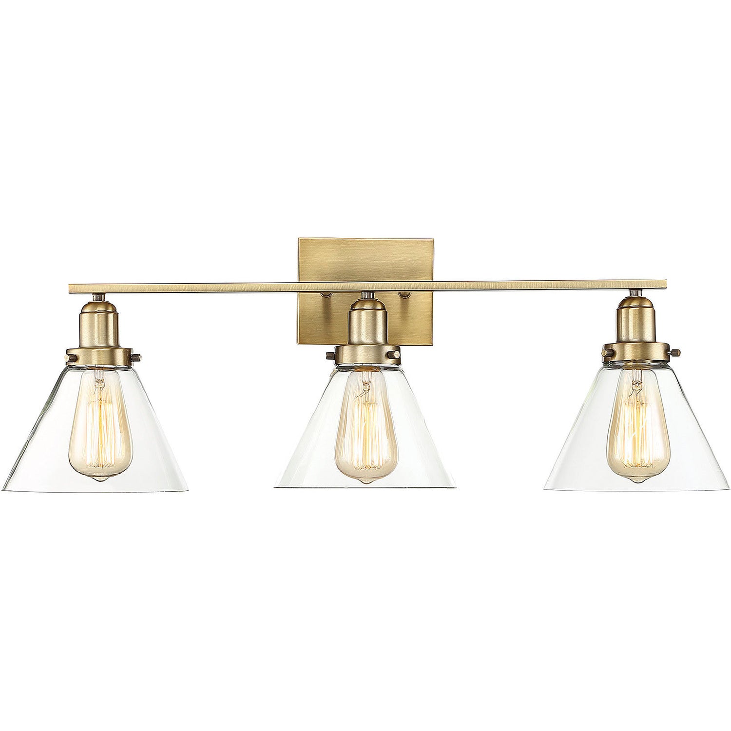 Drake 3-Light Bathroom Vanity Light in Black
