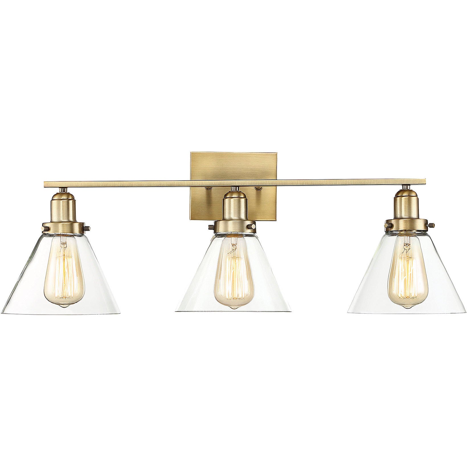 Drake 3-Light Bathroom Vanity Light in Black