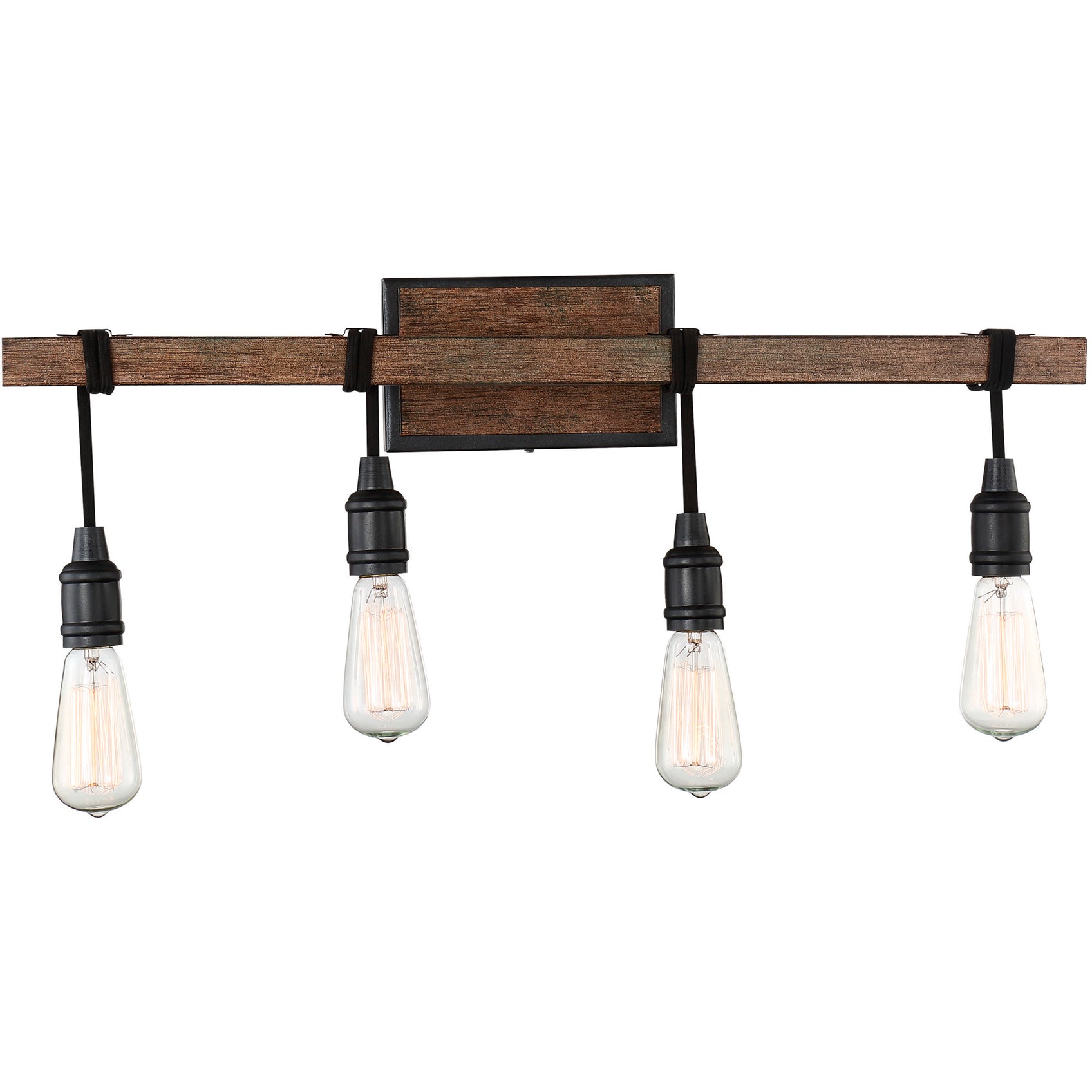 Burgess 4-Light Bathroom Vanity Light in Durango