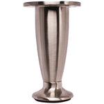 Hardware Resources Furniture Leg — Satin NickelScrews are not included