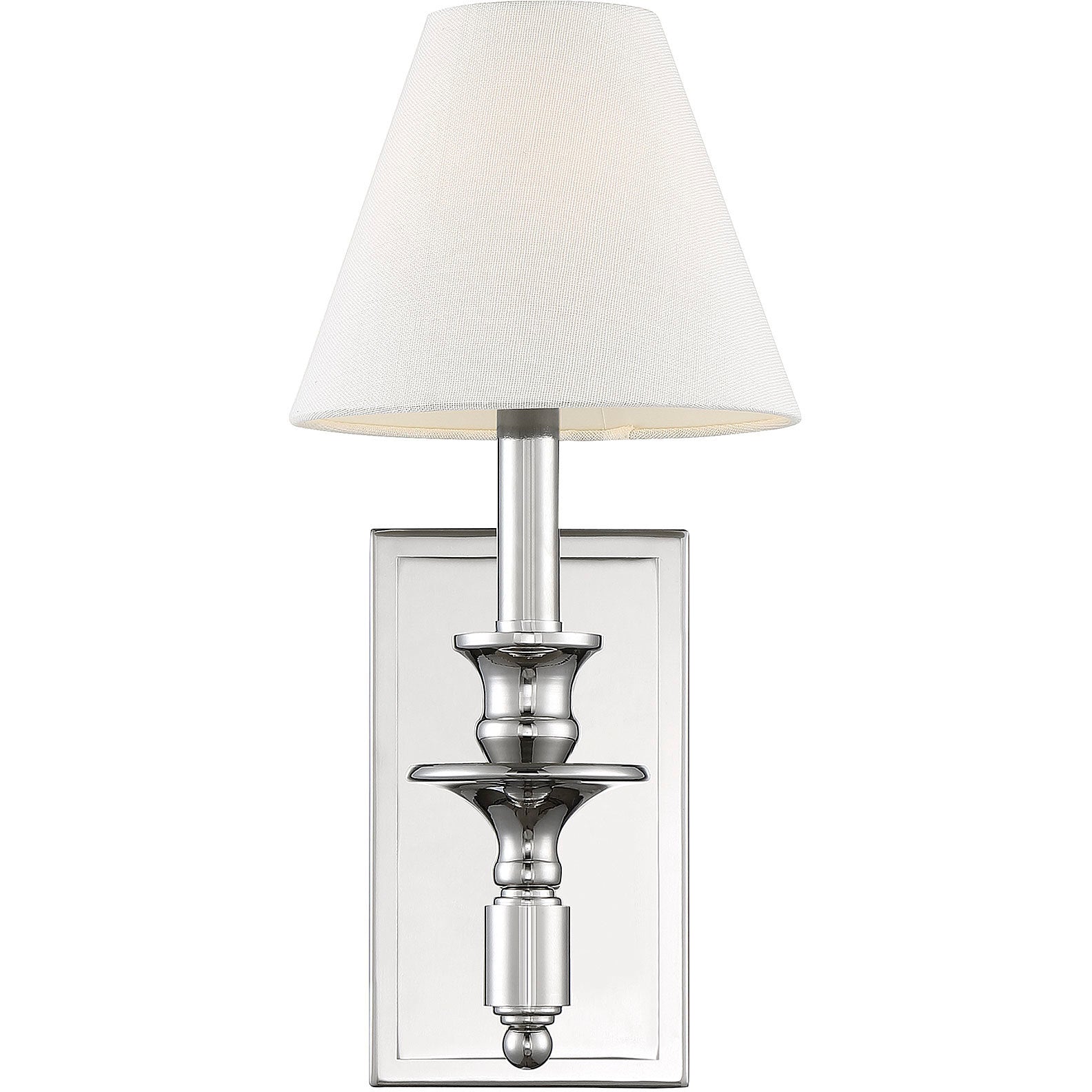 Washburn 1-Light Wall Sconce in Warm Brass