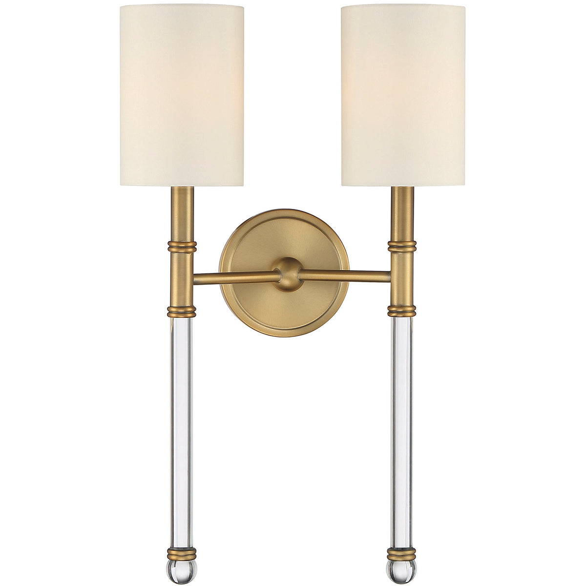 Fremont 2-Light Wall Sconce in Matte Black