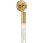 Chelsea 1-Light Wall Sconce in Warm Brass