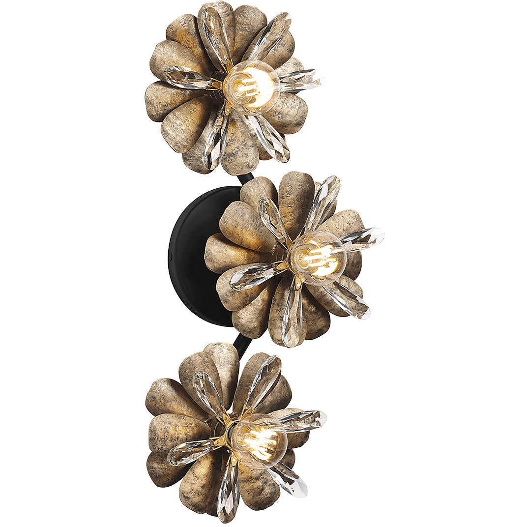 Giselle 3-Light Wall Sconce in Delphine