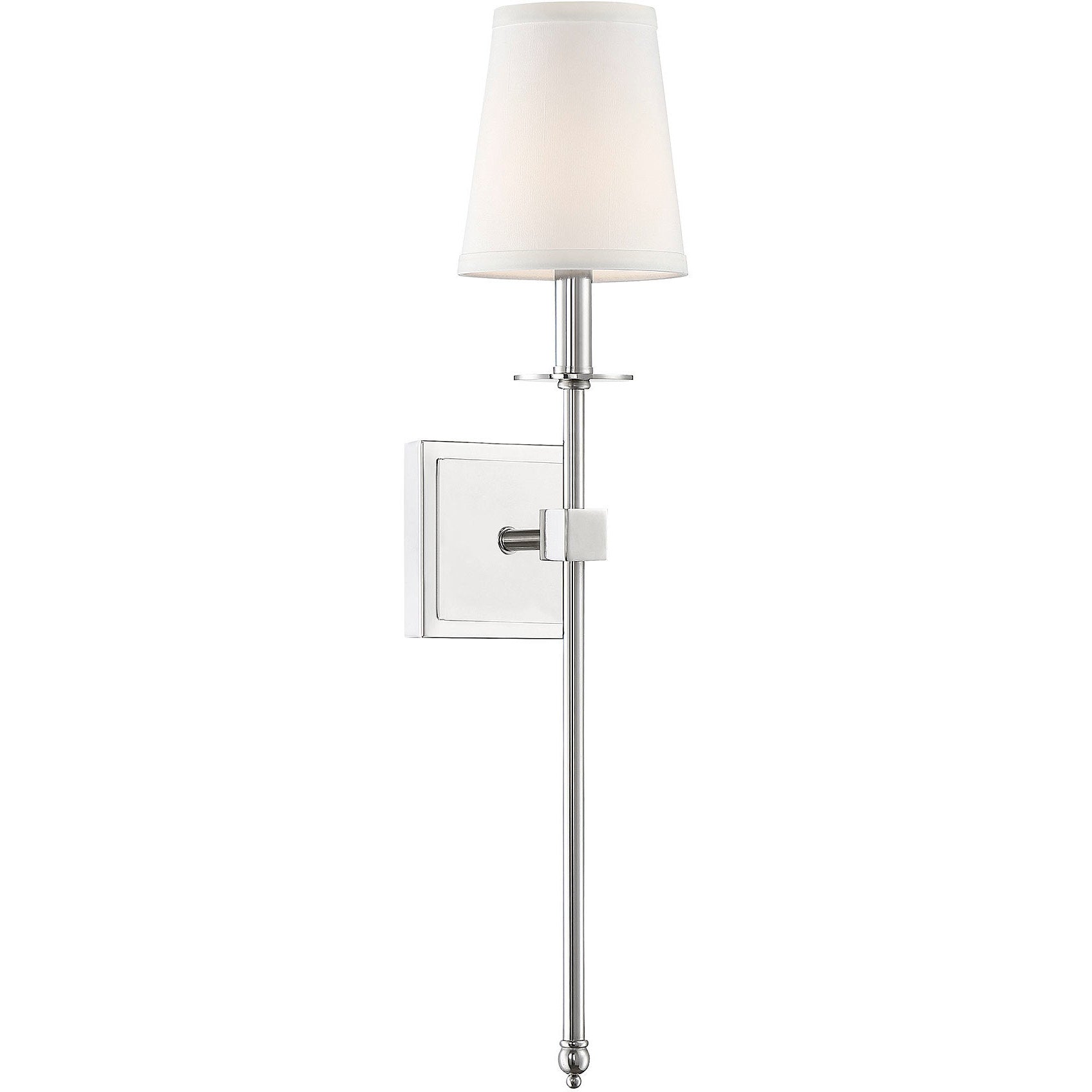 Monroe 1-Light Wall Sconce in Matte Black