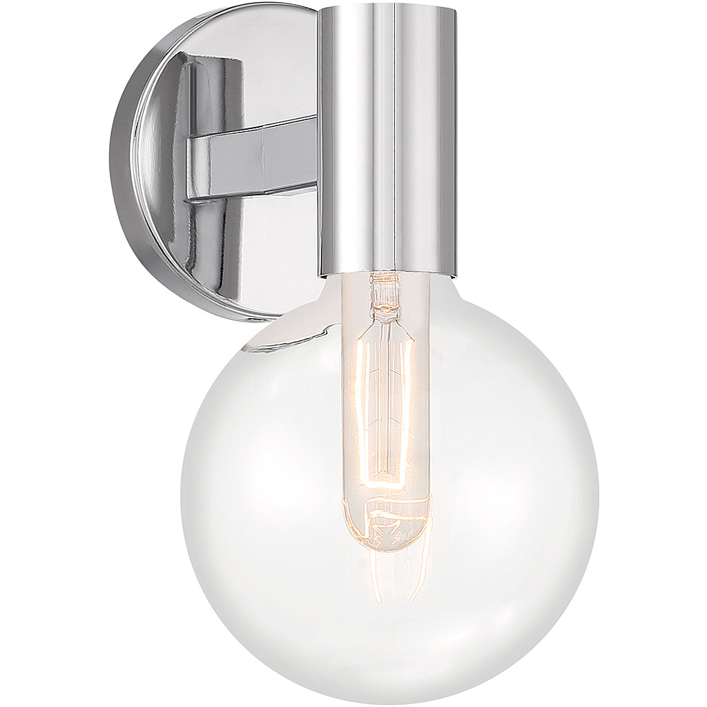 Wright 1-Light Wall Sconce in Matte Black