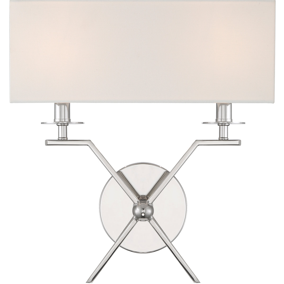Arondale 2-Light Wall Sconce in Matte Black