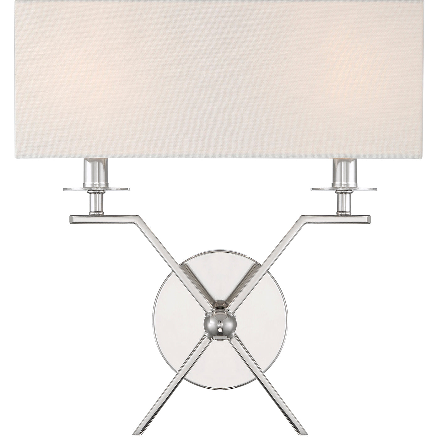 Arondale 2-Light Wall Sconce in Matte Black
