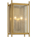 Jacobs 2-Light Wall Sconce in Warm Brass