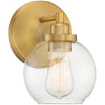 Carson 1-Light Wall Sconce in Matte Black
