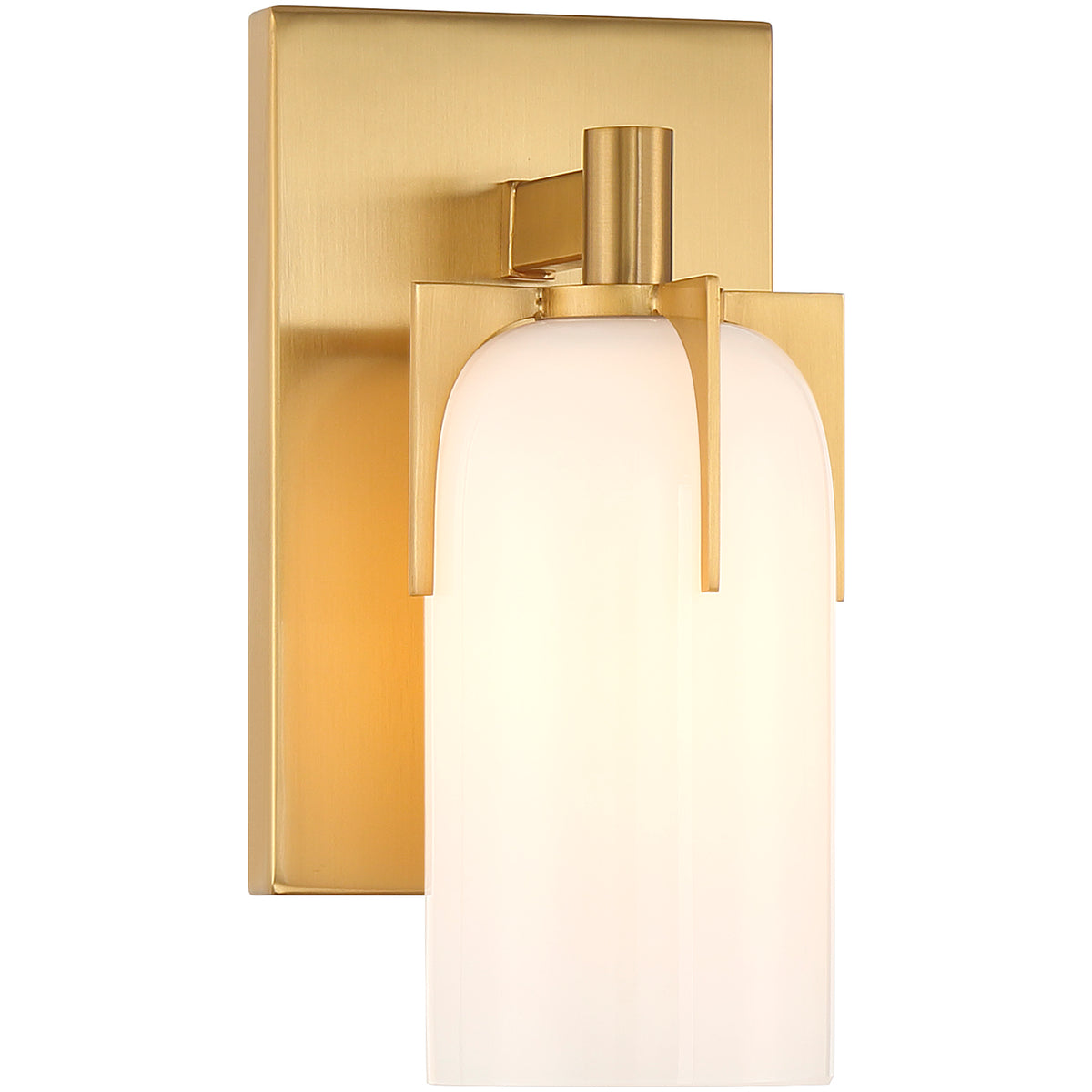 Caldwell 1-Light Wall Sconce in Matte Black