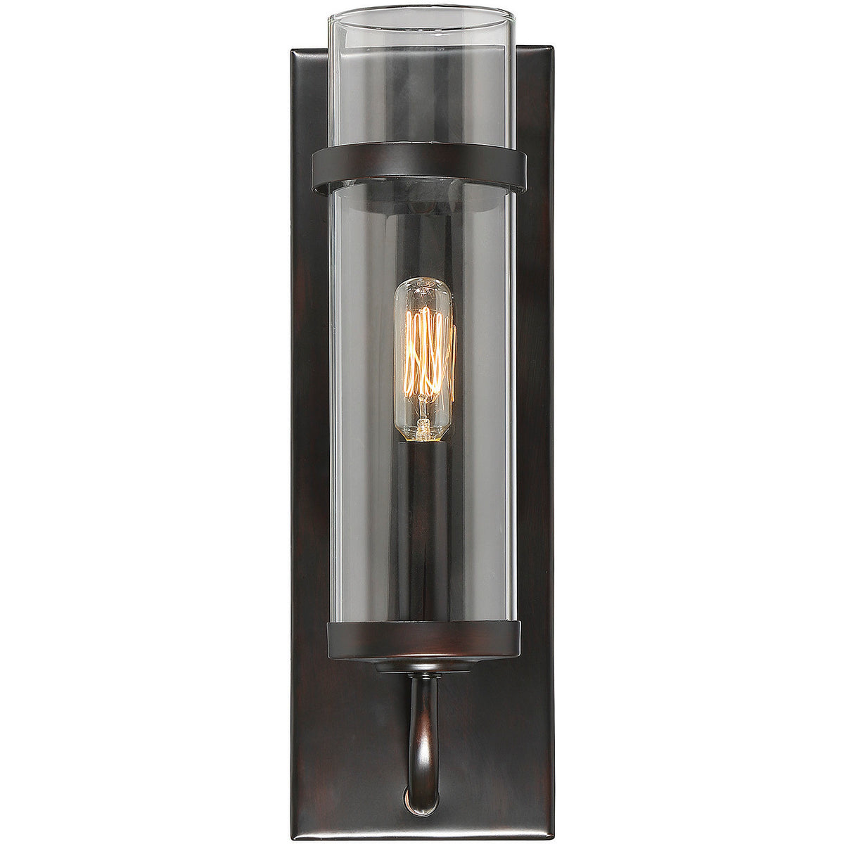 Tulsa 1-Light Wall Sconce in English Bronze