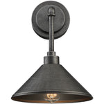 Dansk 1-Light Wall Sconce in Galvanized Metal