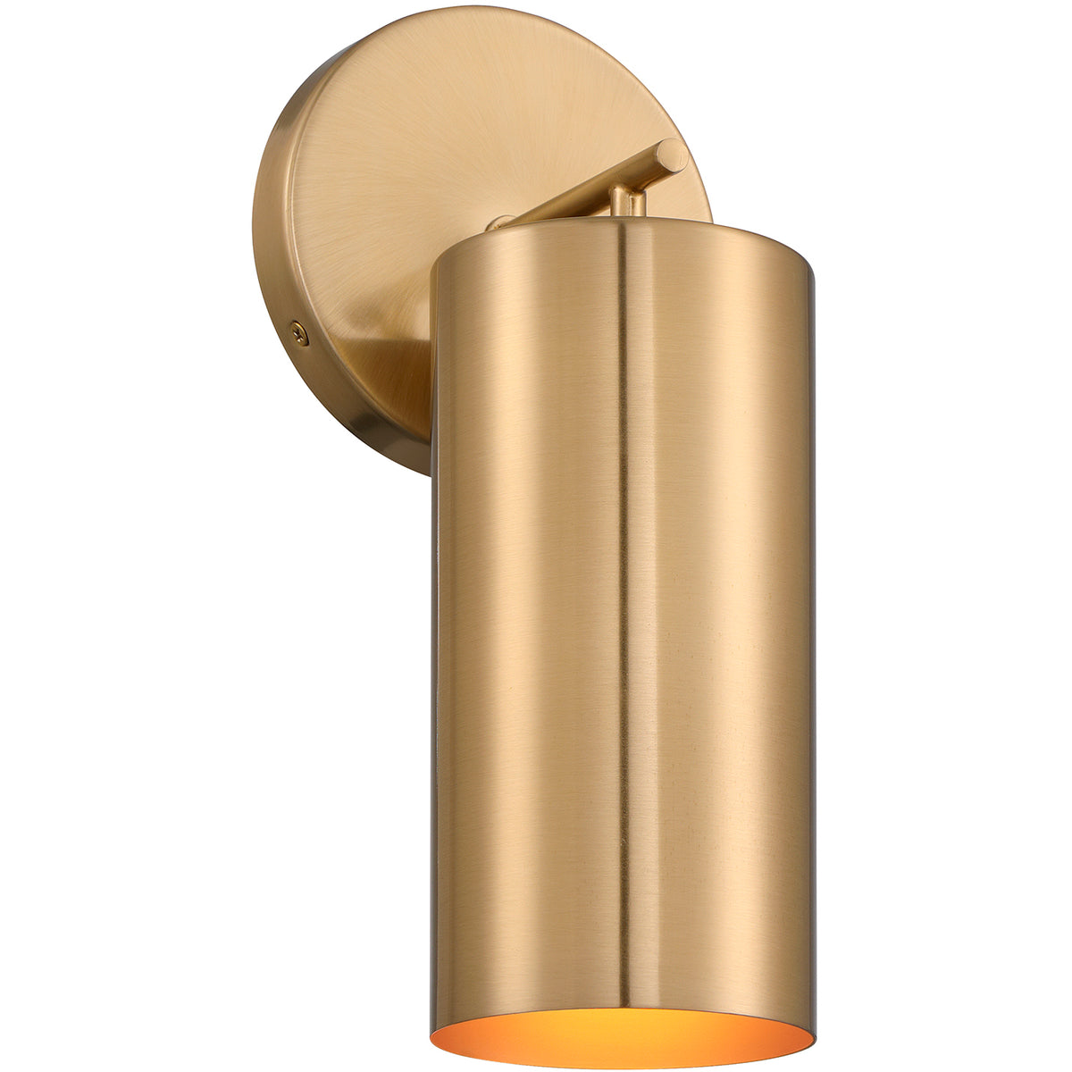 Lio 1-Light Wall Sconce in Noble Brass by Breegan Jane