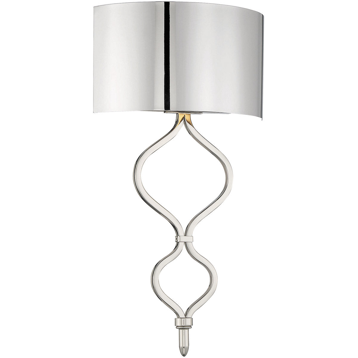 Como LED Wall Sconce in Matte Black