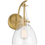 Foster 1-Light Wall Sconce in Matte Black