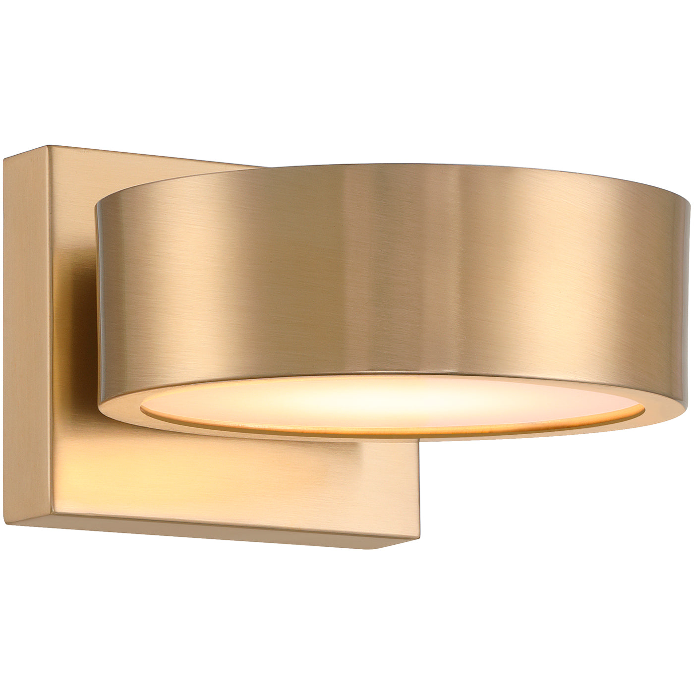 Talamanca 1-Light LED Wall Sconce in Noble Brass by Breegan Jane
