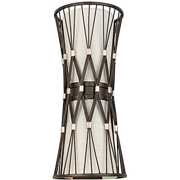 Joliet 2-Light Wall Sconce in Rumba