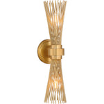 Longfellow 2-Light Wall Sconce in Matte Black