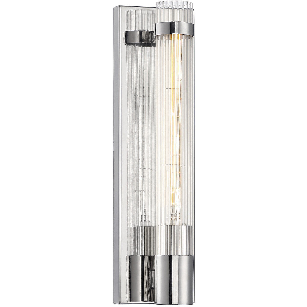 Willmar 1-Light Wall Sconce in Matte Black