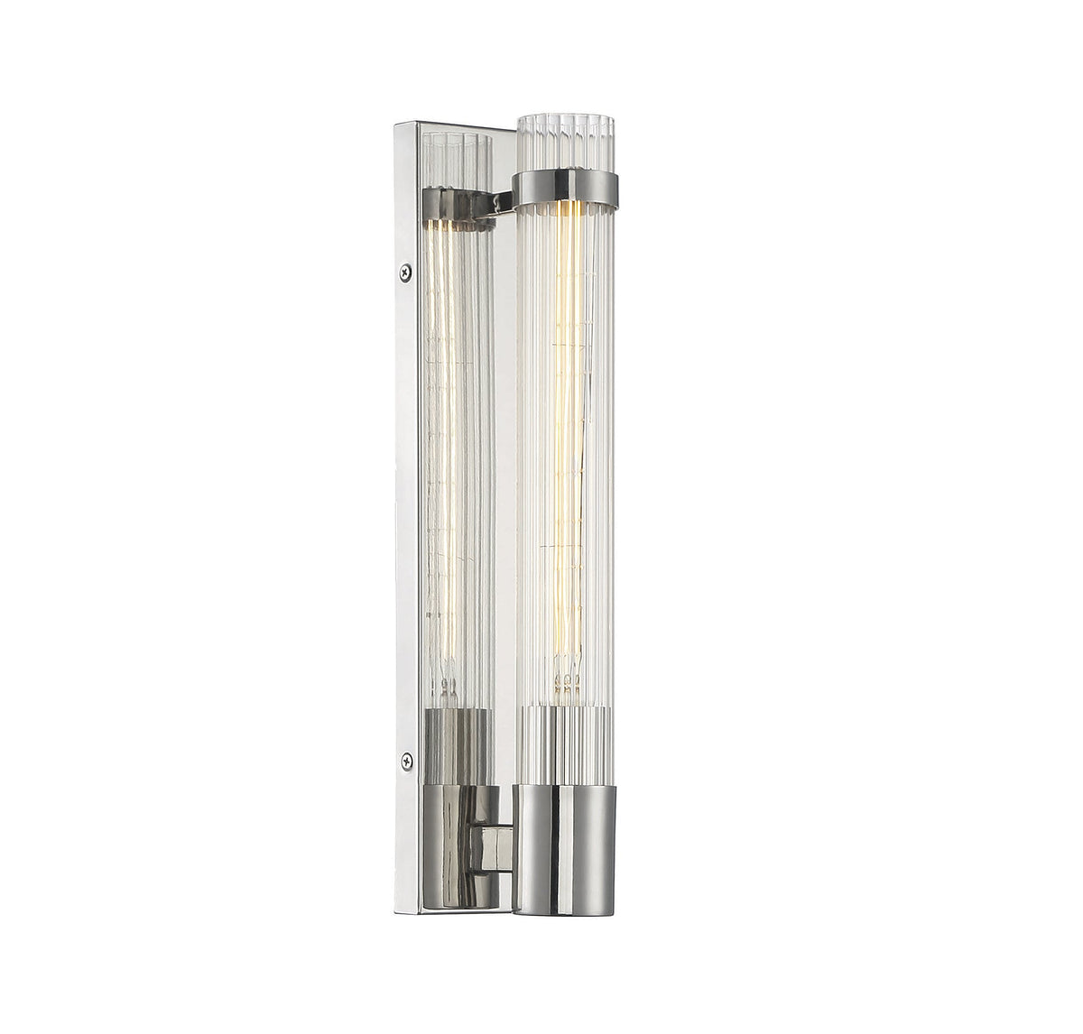 Savoy House Willmar 1-Light Wall Sconce — Polished Nickel