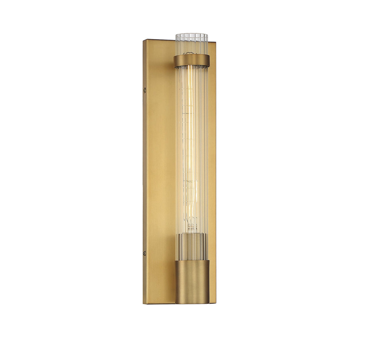 Savoy House Willmar 1-Light Wall Sconce — Warm Brass