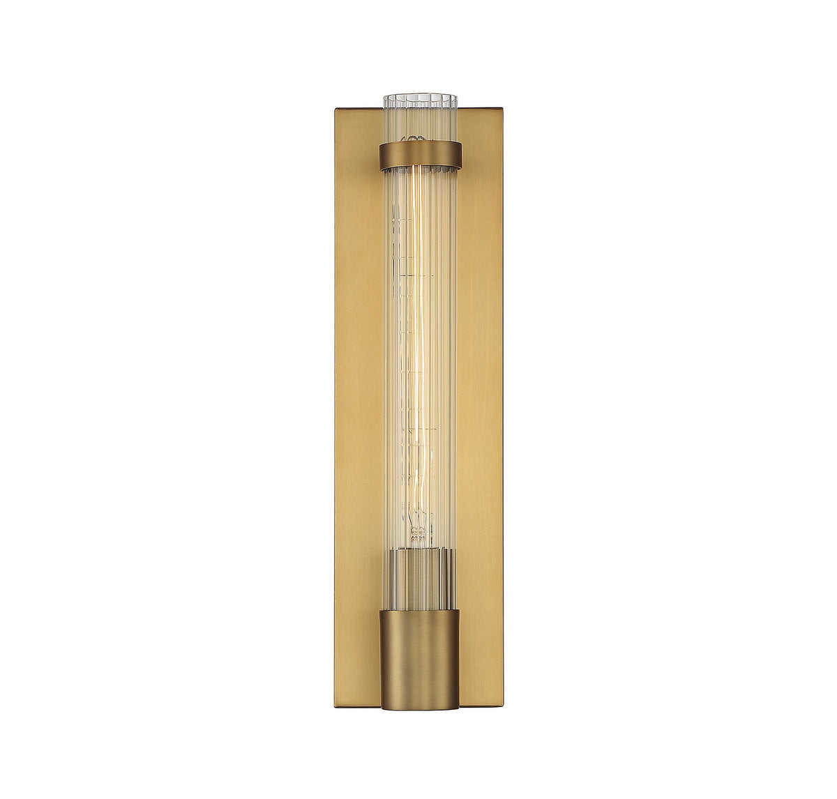 Savoy House Willmar 1-Light Wall Sconce — Warm Brass