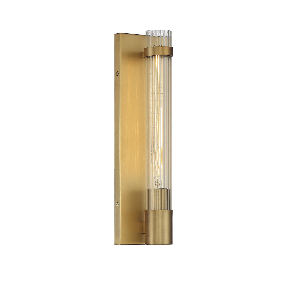 Savoy House Willmar 1-Light Wall Sconce — Warm Brass