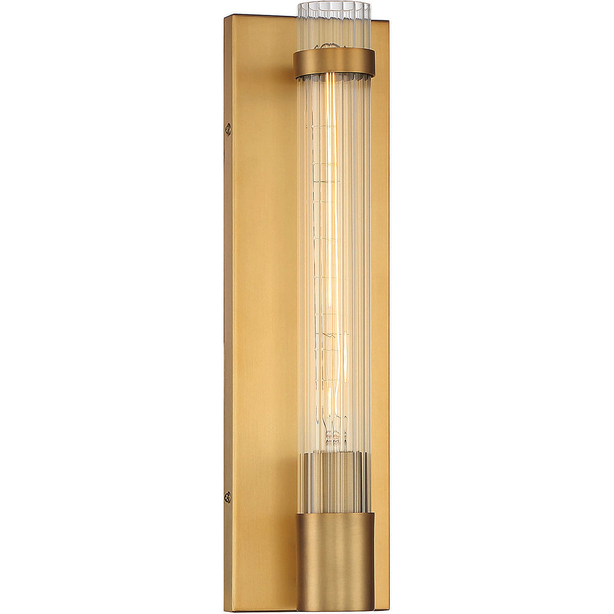 Savoy House Willmar 1-Light Wall Sconce — Warm Brass