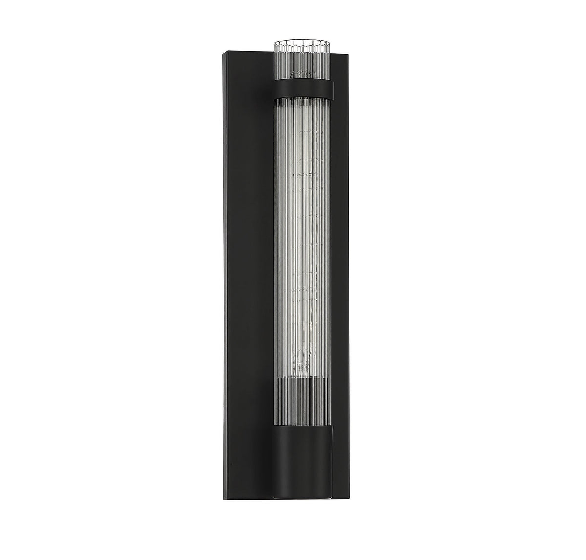 Savoy House Willmar 1-Light Wall Sconce — Matte Black