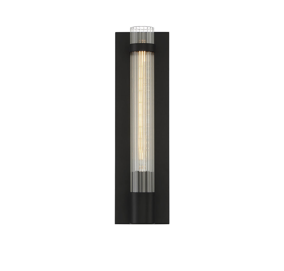 Savoy House Willmar 1-Light Wall Sconce — Matte Black