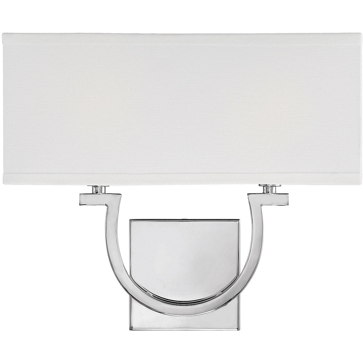Rhodes 2-Light Wall Sconce in Matte Black