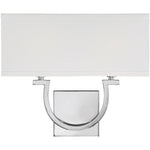 Rhodes 2-Light Wall Sconce in Matte Black