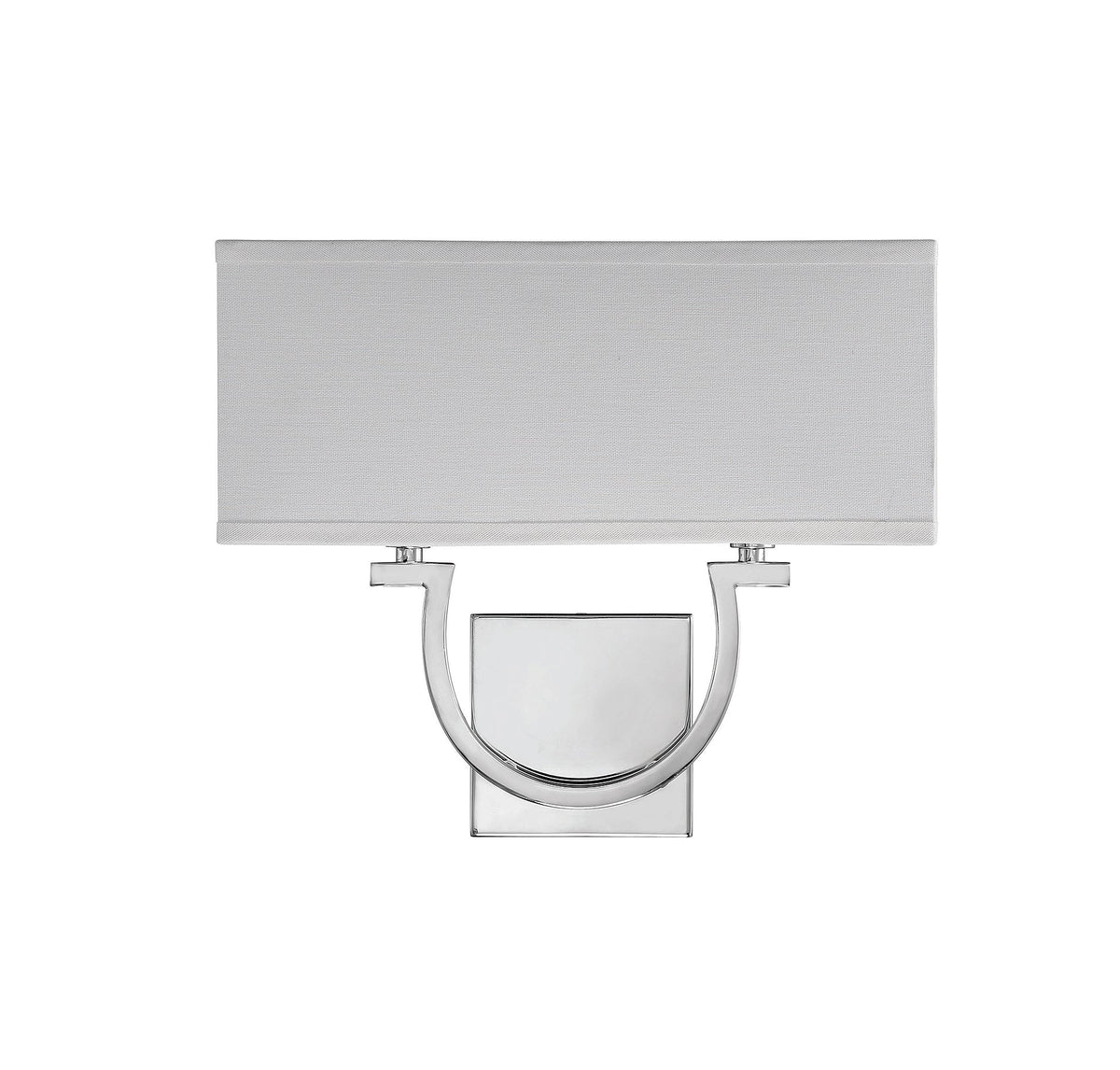 Savoy House Rhodes 2-Light Wall Sconce — Polished Nickel