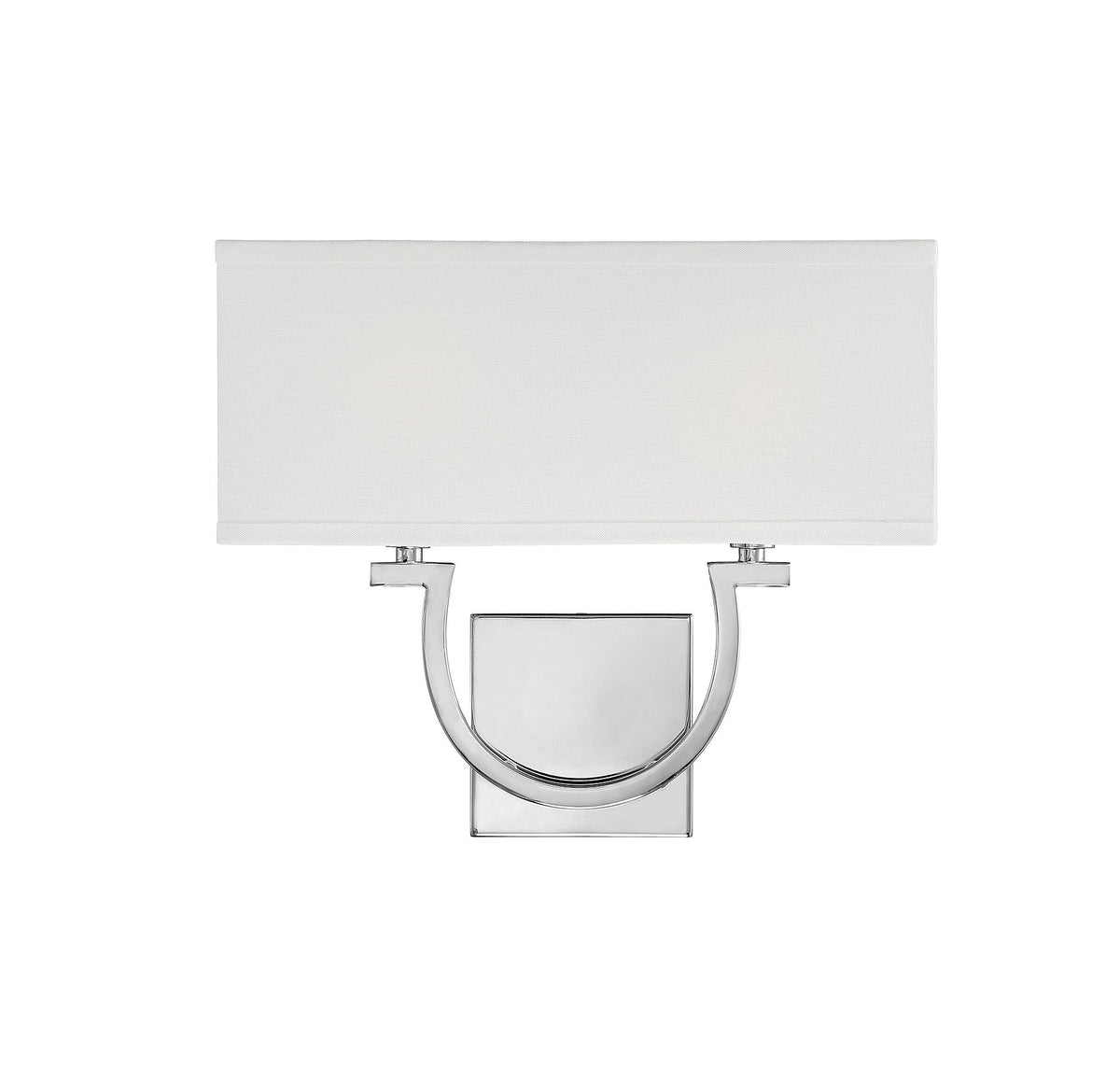 Savoy House Rhodes 2-Light Wall Sconce — Polished Nickel