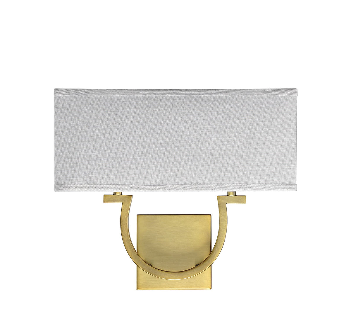 Savoy House Rhodes 2-Light Wall Sconce — Warm Brass
