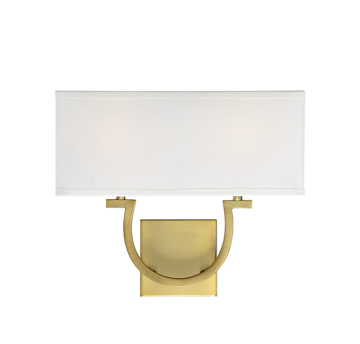 Savoy House Rhodes 2-Light Wall Sconce — Warm Brass