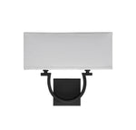 Savoy House Rhodes 2-Light Wall Sconce — Matte Black