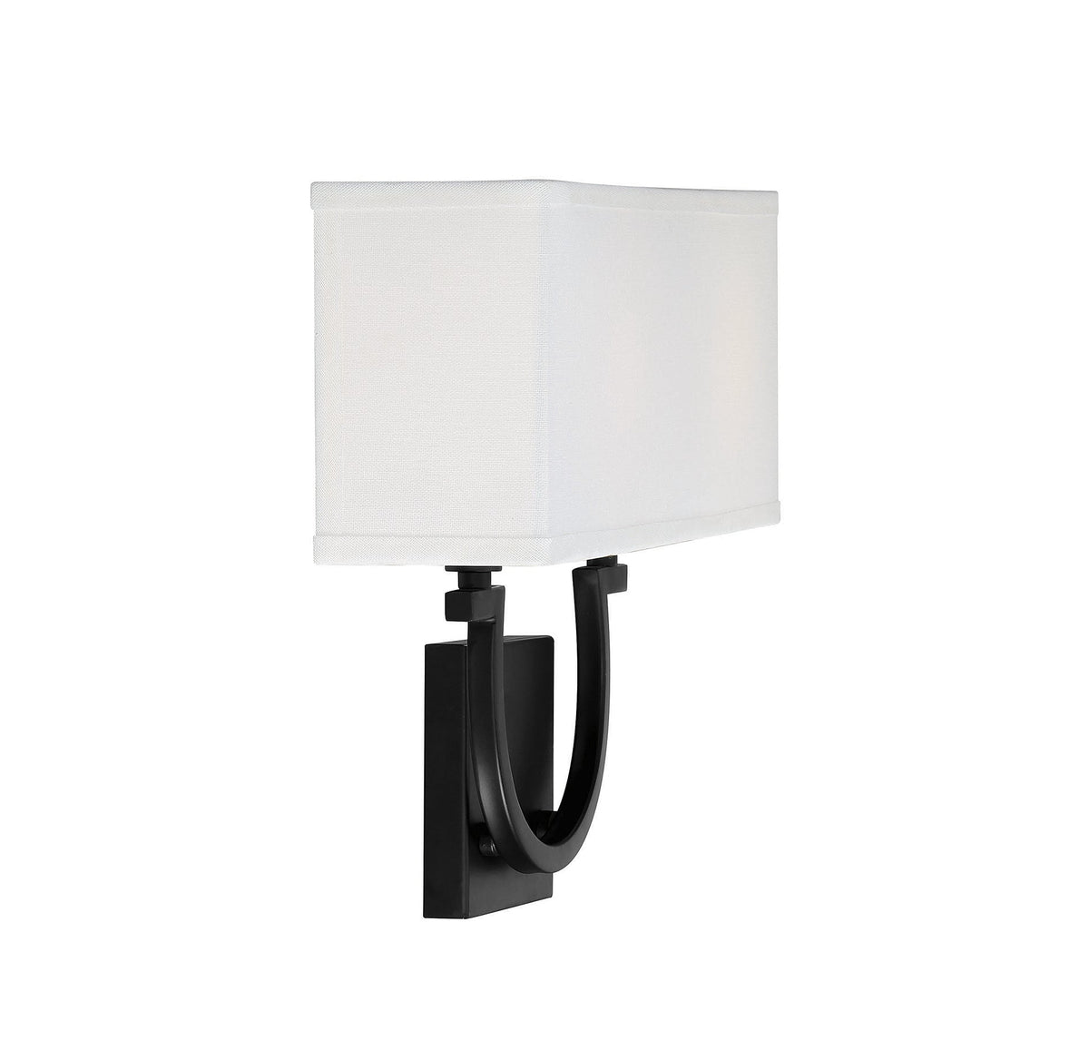 Savoy House Rhodes 2-Light Wall Sconce — Matte Black
