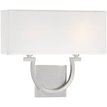 Savoy House Rhodes 2-Light Wall Sconce — Satin Nickel
