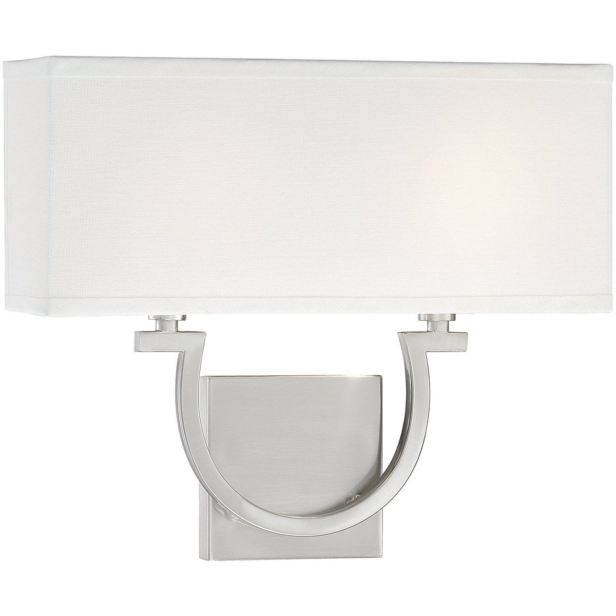 Savoy House Rhodes 2-Light Wall Sconce — Satin Nickel
